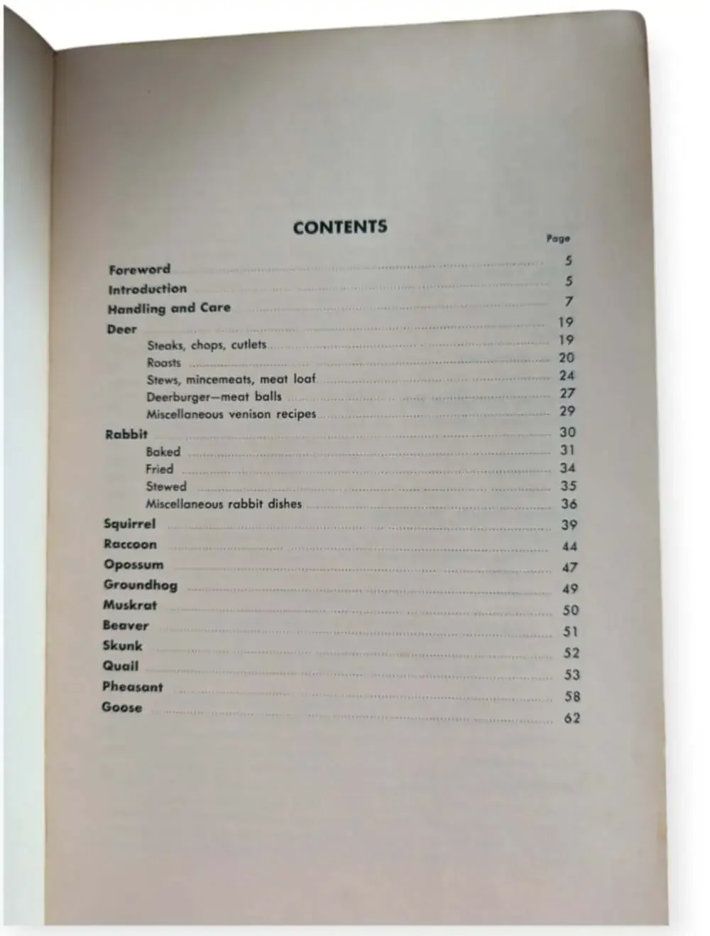 Cy Littlebee's Guide to Cooking Fish and Game MO Department of Conservation 1981